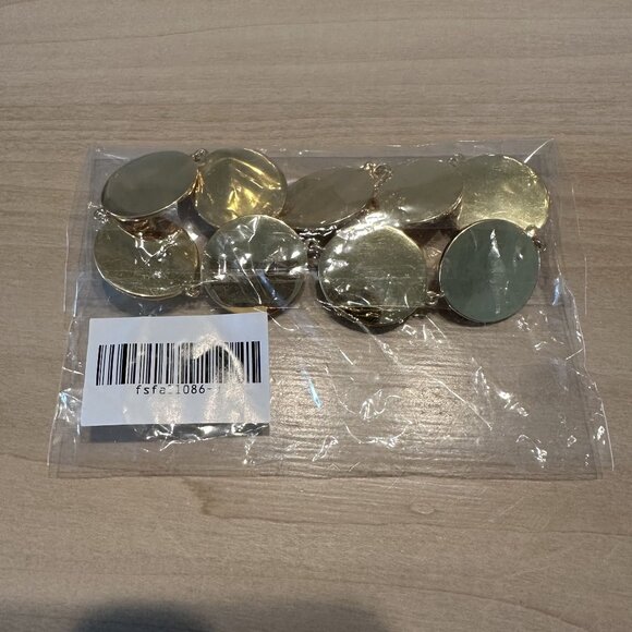 NWT Frasier Sterling Athens Necklace Chocker Gold Plated Faux Pearls - Picture 5 of 7